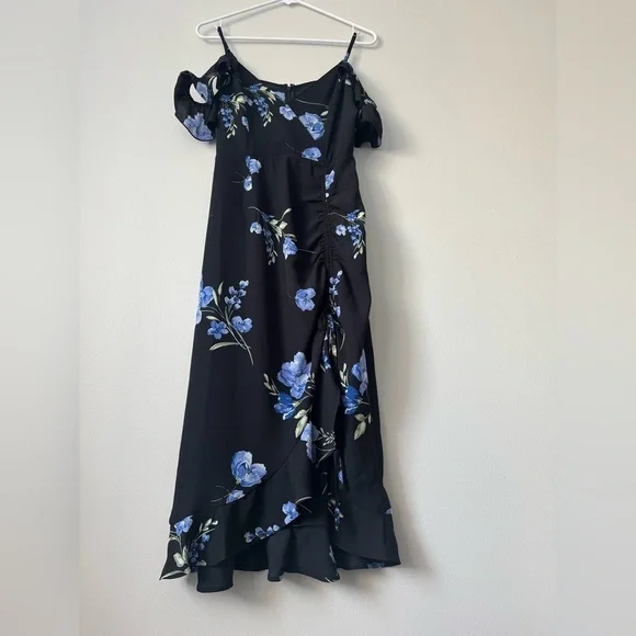 FOREVER 21 Floral Slip Women's Long Dress Adjustable Straps Size S NWT - Picture 2 of 12